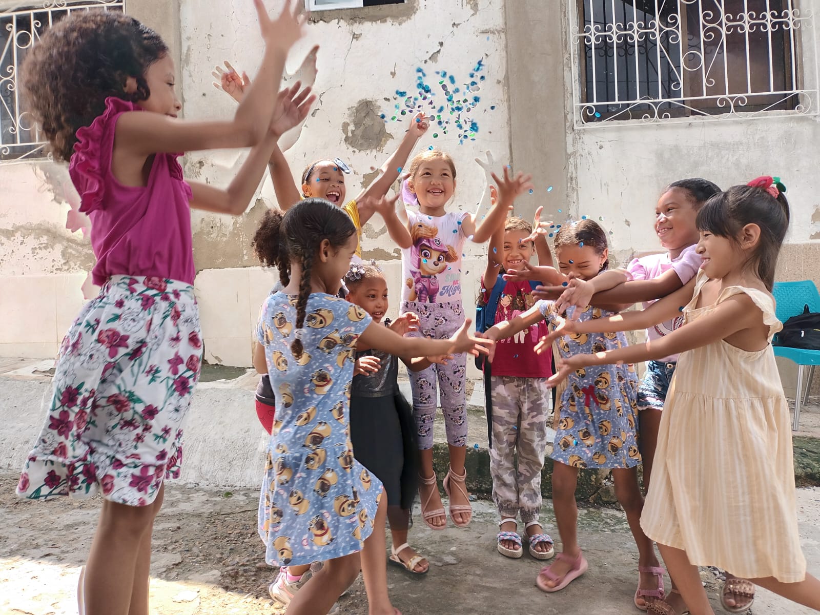 Niños de la fundación